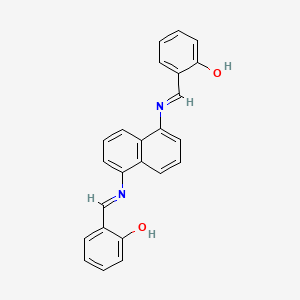 N,N'-bis-salicylidene-1,5-diaminonaphthalene