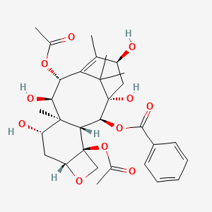 molecular formula C31H40O11 B1244591 9-Dihydrobaccatin III 