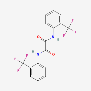 N,N'-bis[2-(trifluoromethyl)phenyl]ethanediamide