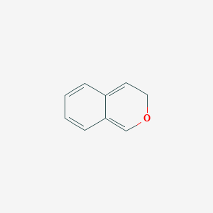 molecular formula C9H8O B1244599 3H-isochromene 
