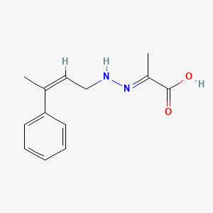 2-(3-Methylcinnamylhydrazono)propionate