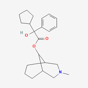 molecular formula C22H31NO3 B1244616 Bencynonate CAS No. 106650-06-0