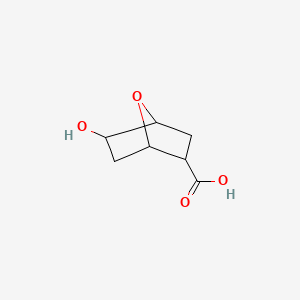 5-Hydroxy-7-oxabicyclo[2.2.1]heptane-2-carboxylic acid