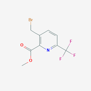 Methyl 3-(bromomethyl)-6-(trifluoromethyl)pyridine-2-carboxylate