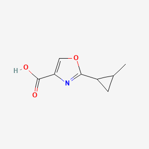 2-(2-Methylcyclopropyl)oxazole-4-carboxylic acid