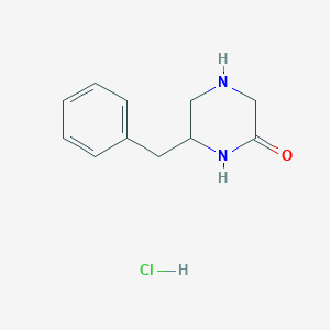 6-benzylpiperazin-2-one HCl