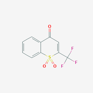 2-Trifluoromethyl-4H-thiochromene-1,1,4-trione