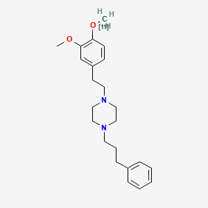 molecular formula C23H32N2O2 B1244645 Unii-E5PN36ily5 