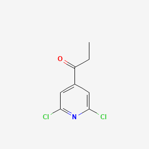 1-(2,6-Dichloropyridin-4-yl)propan-1-one