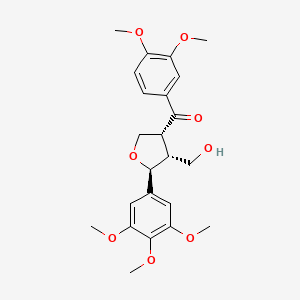 molecular formula C23H28O8 B1244653 Magnone B 