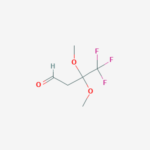 3,3-Dimethoxy-4,4,4-trifluorobutan-1-one