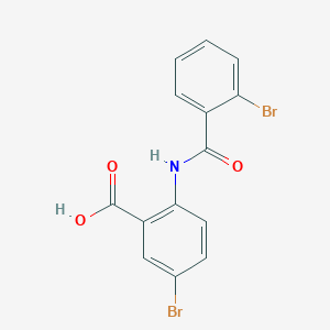 5-Bromo-2-(2-bromo-benzoylamino)-benzoic acid