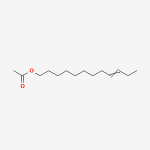 molecular formula C14H26O2 B12446764 Dodec-9-enyl acetate 