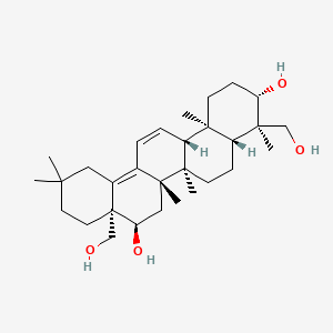 molecular formula C30H48O4 B1244680 Saikogenin D CAS No. 5573-16-0