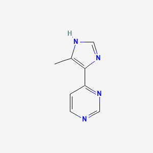 4-(5-methyl-1H-imidazol-4-yl)pyrimidine