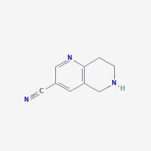 5,6,7,8-Tetrahydro-1,6-naphthyridine-3-carbonitrile