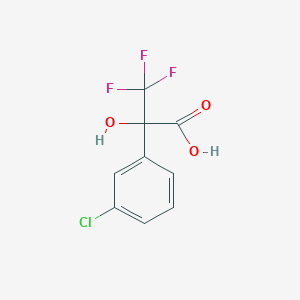 2-(3-Chlorophenyl)-3,3,3-trifluoro-2-hydroxypropionic acid