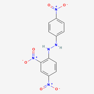 1-(2,4-Dinitrophenyl)-2-(4-nitrophenyl)hydrazine