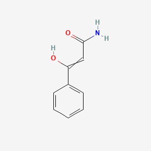 3-Hydroxy-3-phenylprop-2-enamide