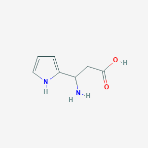 3-amino-3-(1H-pyrrol-2-yl)propanoic acid