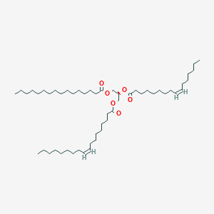 molecular formula C53H98O6 B1244710 1-十六烷酰基-2-(9Z-十六烯酰基)-3-(9Z-十八烯酰基)-sn-甘油 