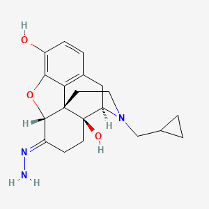 molecular formula C20H25N3O3 B1244721 Naltrexazone CAS No. 73674-86-9