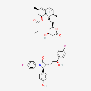 molecular formula C49H59F2NO8 B1244729 维多利亚 CAS No. 444313-53-5
