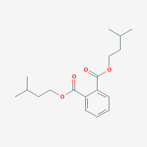 molecular formula C18H26O4 B124473 二异戊基邻苯二甲酸酯 CAS No. 605-50-5