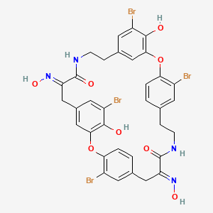 molecular formula C34H28Br4N4O8 B1244740 巴斯塔丁 20 