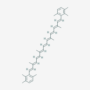 molecular formula C40H48 B1244745 Isorenieratene CAS No. 524-01-6