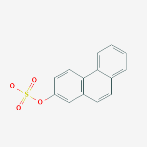 molecular formula C14H9O4S- B1244747 2-Phenanthryl sulfate 