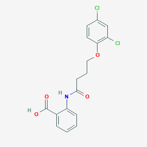 2-{[4-(2,4-Dichlorophenoxy)butanoyl]amino}benzoic acid