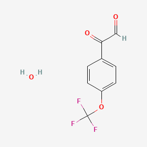 (4-Trifluoromethoxyphenyl)glyoxal hydrate