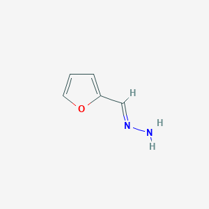 molecular formula C5H6N2O B1244758 (E)-呋喃-2-基亚甲基次肼 CAS No. 31350-00-2
