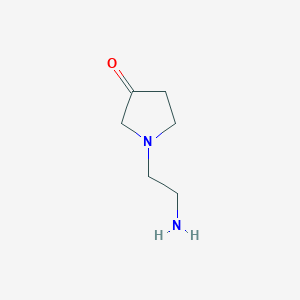 1-(2-aminoethyl)-3-Pyrrolidinone