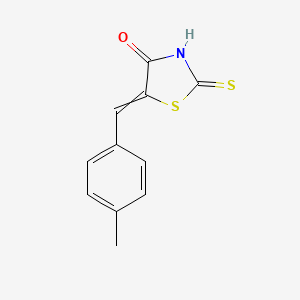 (5E)-5-[(4-methylphenyl)methylidene]-2-sulfanyl-1,3-thiazol-4-one