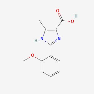 2-(2-methoxyphenyl)-5-methyl-1H-imidazole-4-carboxylic acid