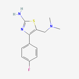 2-Amino-5-[(Dimethylamino)methyl]-4-(4-fluorophenyl)thiazole