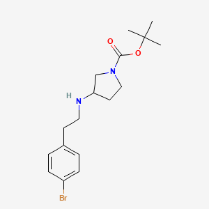 1-Boc-3-[2-(4-bromo-phenyl)-ethylamino]-pyrrolidine