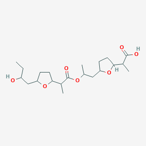 molecular formula C21H36O7 B1244787 Bonactin 