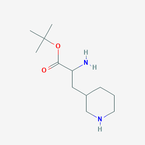 Tert-butyl 2-amino-3-(piperidin-3-YL)propanoate