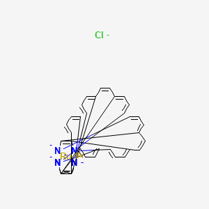 1,10-phenanthroline-1,10-diide;2-pyridin-1-id-2-ylidenepyridin-1-ide;ruthenium(8+);chloride