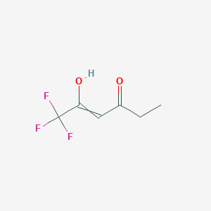 4-Hexen-3-one, 6,6,6-trifluoro-5-hydroxy-