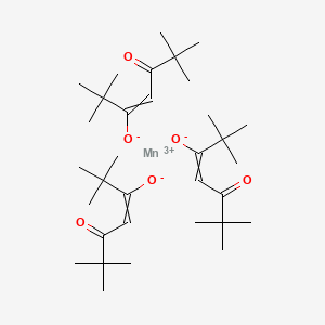 manganese(3+) bis((3Z)-2,2,6,6-tetramethyl-5-oxohept-3-en-3-olate) 2,2,6,6-tetramethyl-5-oxohept-3-en-3-olate