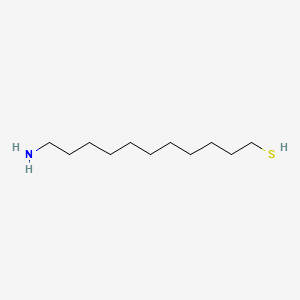 molecular formula C11H25NS B1244797 11-Amino-1-undecanethiol 