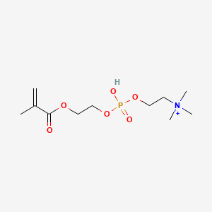 {2-[(2-Methylprop-2-enoyl)oxy]ethoxy}[2-(trimethylazaniumyl)ethoxy]phosphinic acid