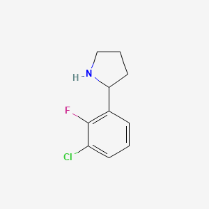 2-(3-Chloro-2-fluorophenyl)pyrrolidine