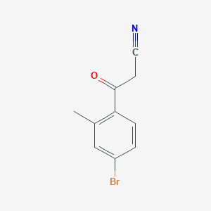 3-(4-Bromo-2-methylphenyl)-3-oxopropanenitrile