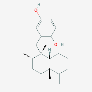 molecular formula C21H30O2 B1244806 Arenarol 