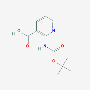 2-((tert-Butoxycarbonyl)amino)nicotinic acid